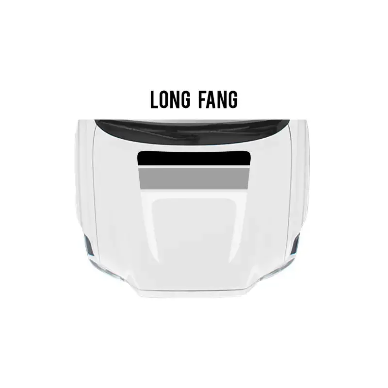2016-23 Sport/Pro Checkered Hood Stamp For Tacoma 36