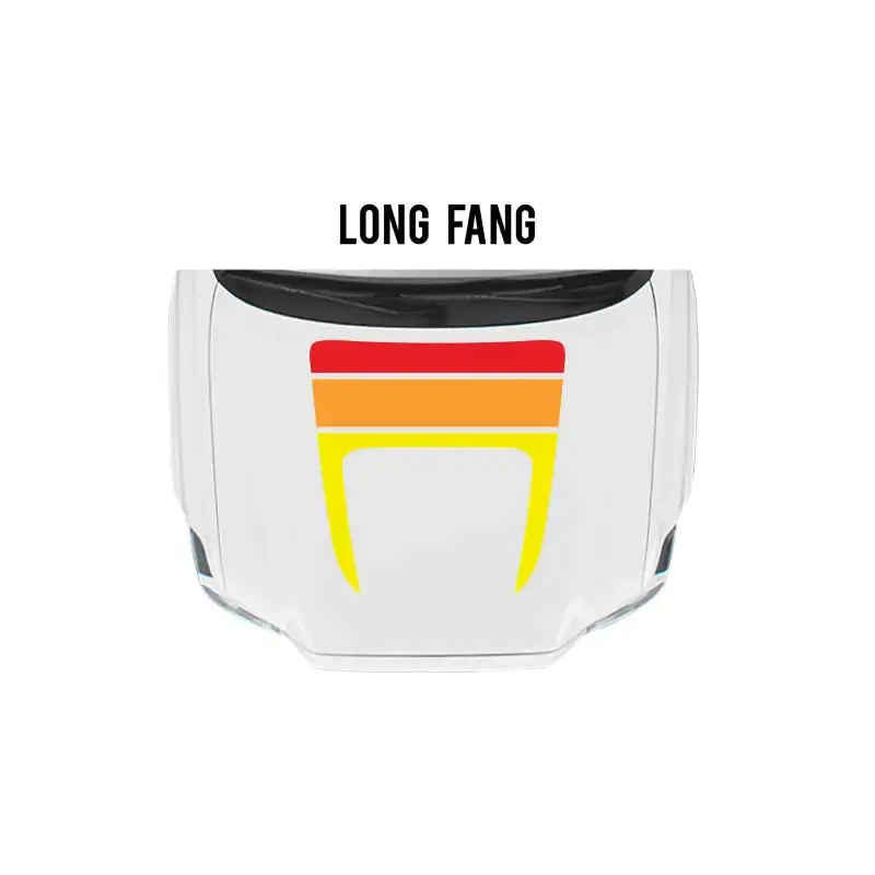 2016-23  Sport/Pro Checkered Hood Stamp For Tacoma 4