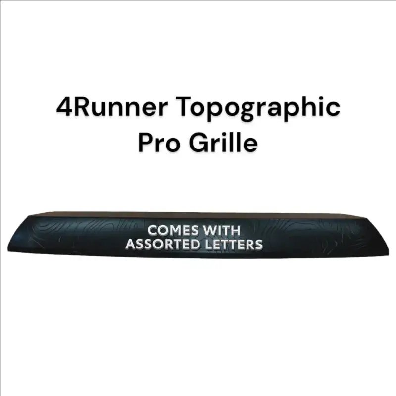 2020-24  Topographic Pro Grille For 4Runner 1