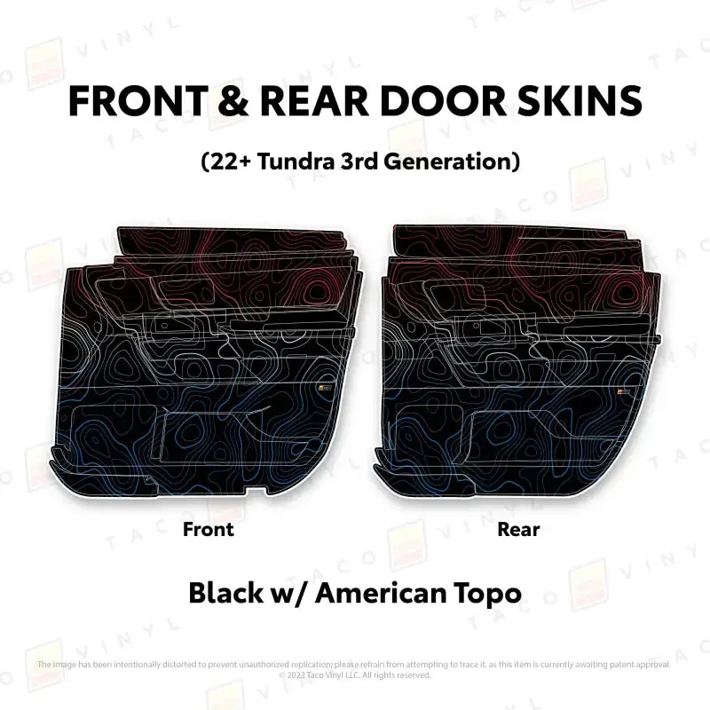 2022+ Door Skins For Tundra 10