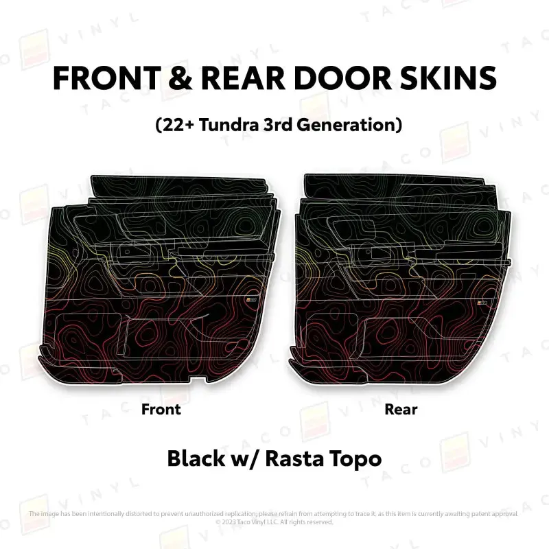 2022+ Door Skins For Tundra 13