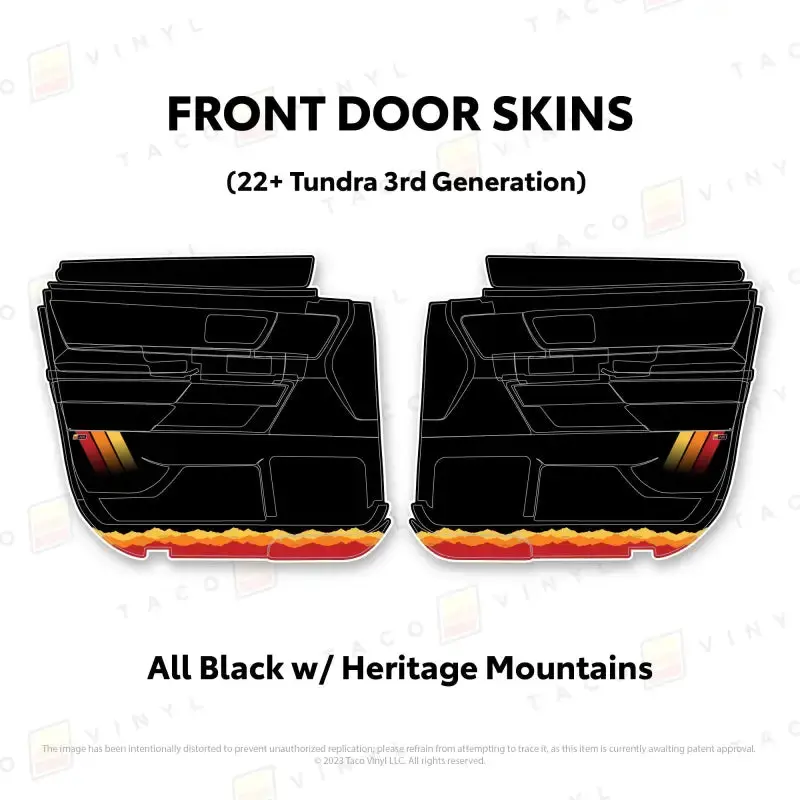 2022+ Door Skins For Tundra 17