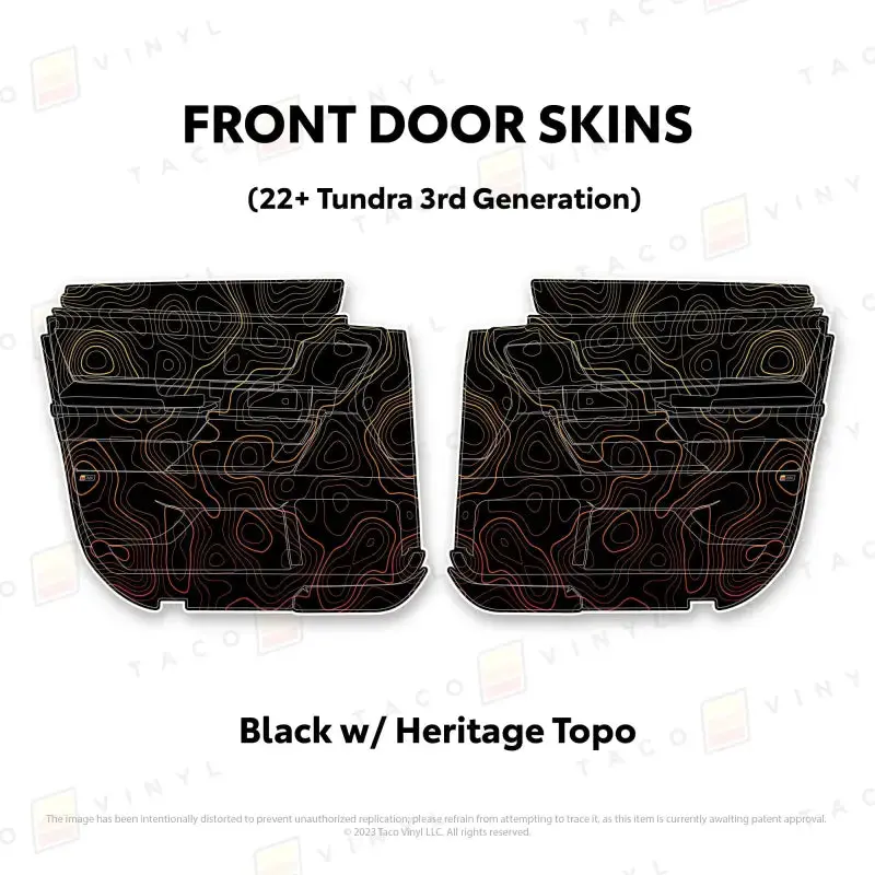 2022+ Door Skins For Tundra 19