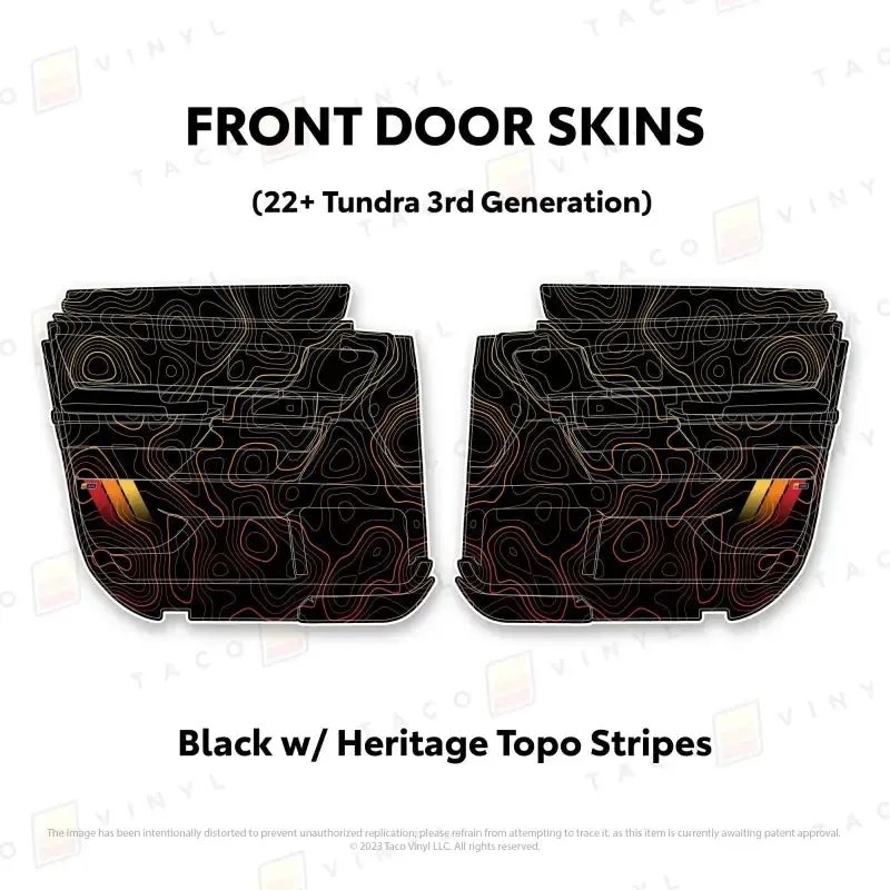 2022+ Door Skins For Tundra 20