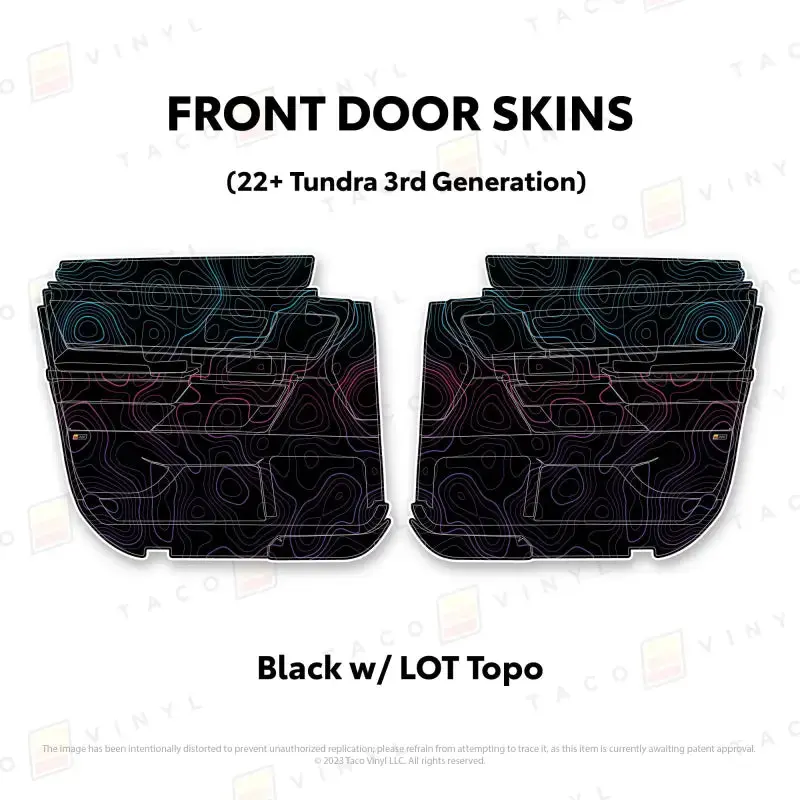 2022+ Door Skins For Tundra 25