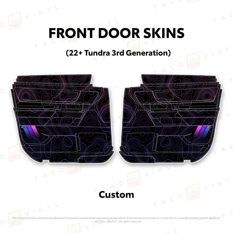 2022+ Door Skins For Tundra 30