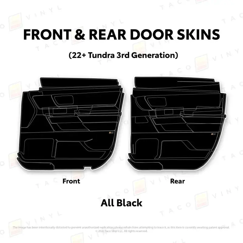 2022+ Door Skins For Tundra 31