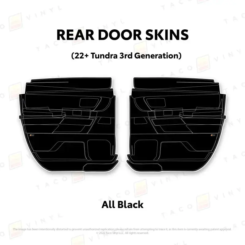 2022+ Door Skins For Tundra 31