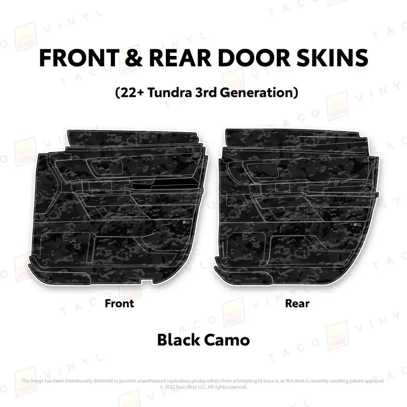 2022+ Door Skins For Tundra 32