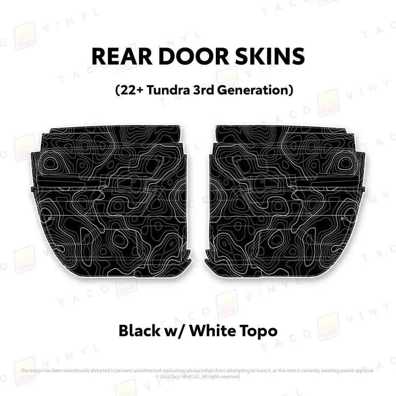 2022+ Door Skins For Tundra 33