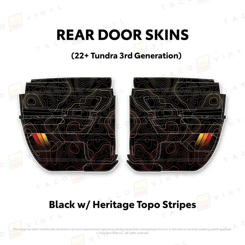 2022+ Door Skins For Tundra 35