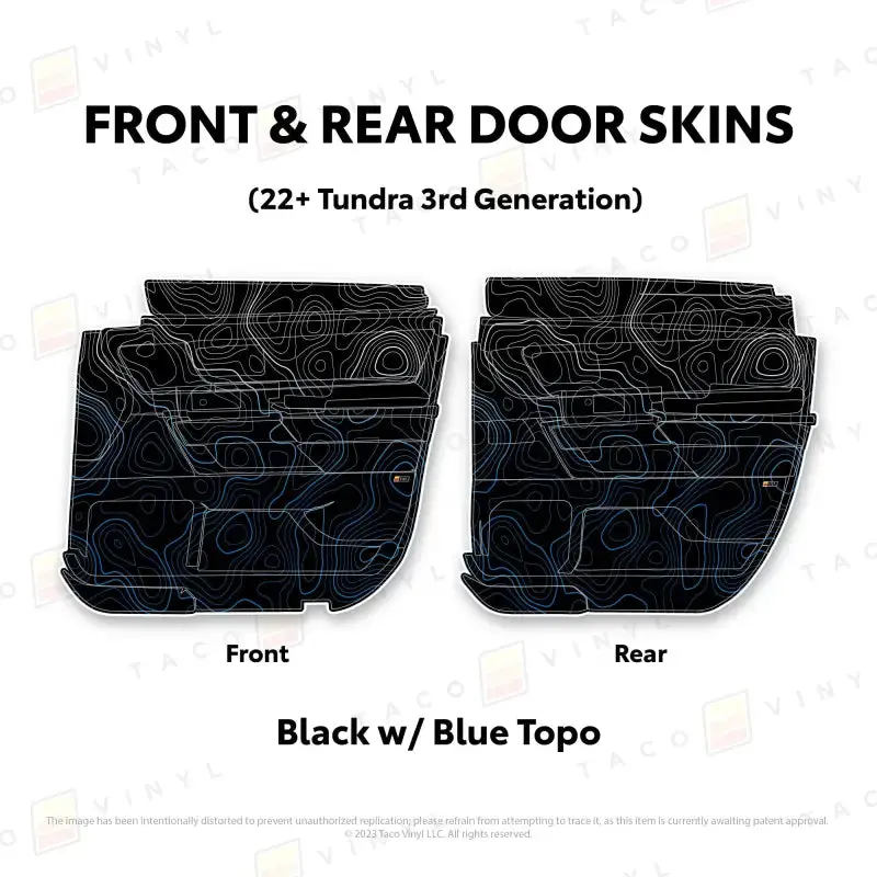 2022+ Door Skins For Tundra 36