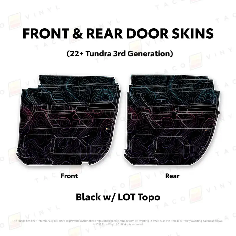 2022+ Door Skins For Tundra 37