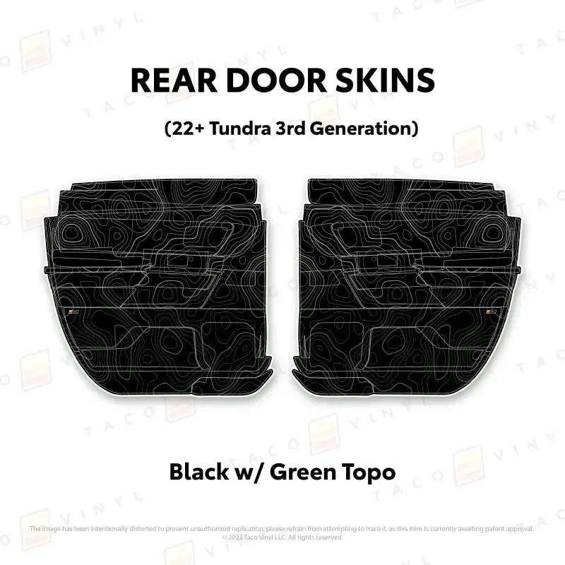 2022+ Door Skins For Tundra 37