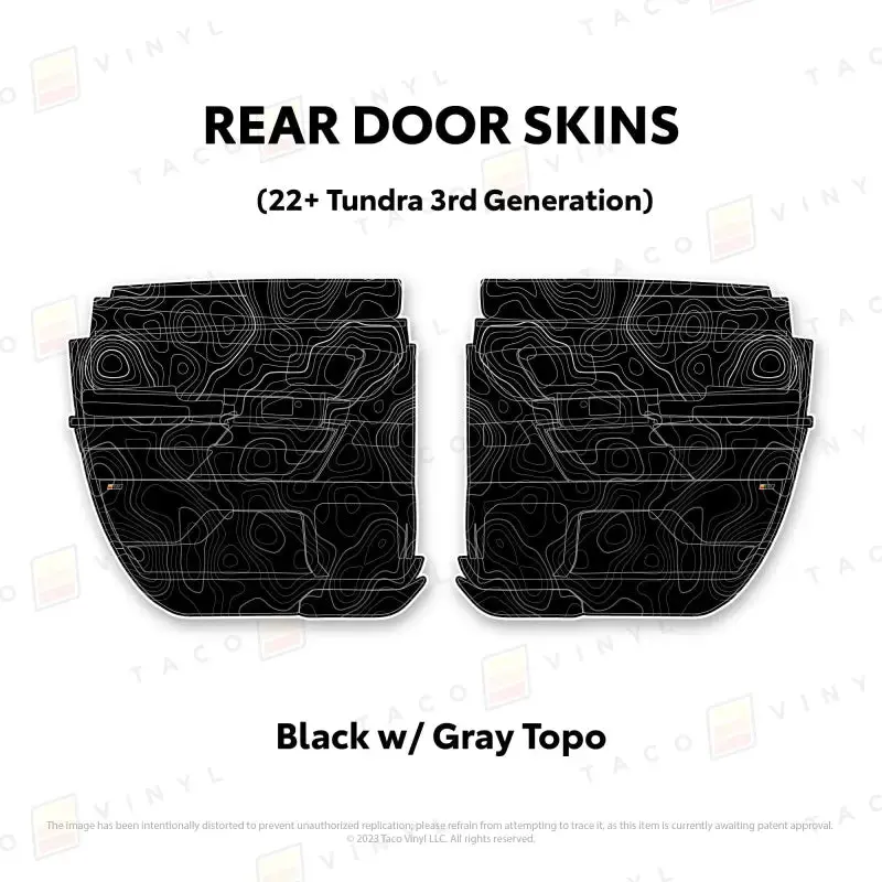 2022+ Door Skins For Tundra 38