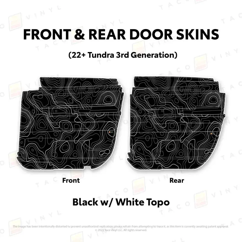 2022+ Door Skins For Tundra 39