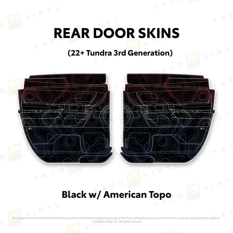 2022+ Door Skins For Tundra 39