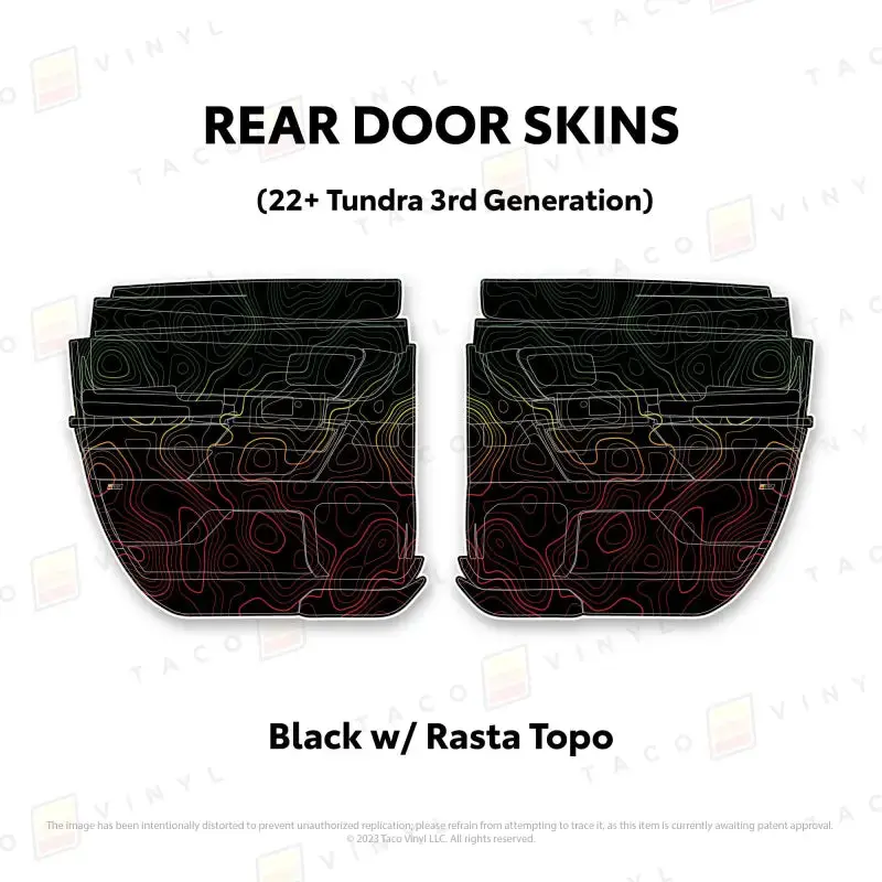 2022+ Door Skins For Tundra 42