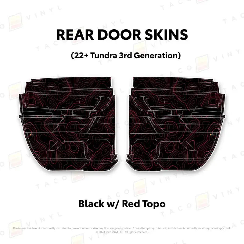 2022+ Door Skins For Tundra 43