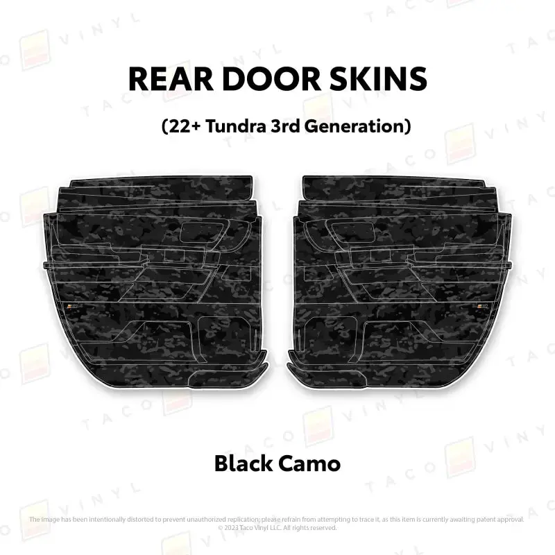 2022+ Door Skins For Tundra 44