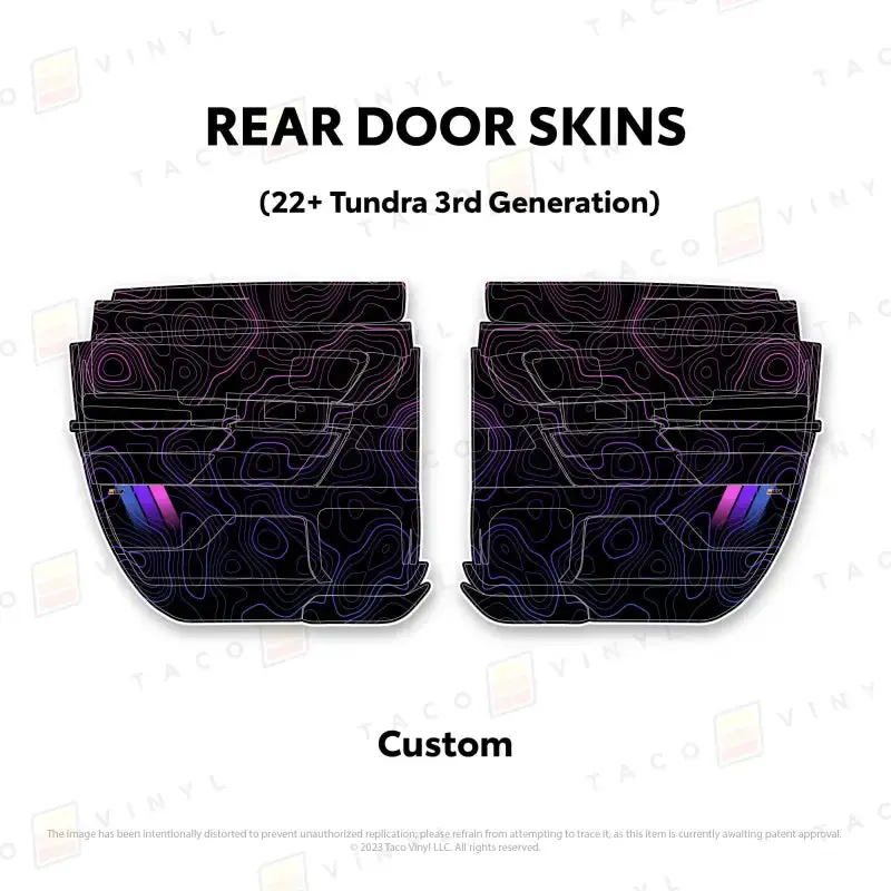 2022+ Door Skins For Tundra 45