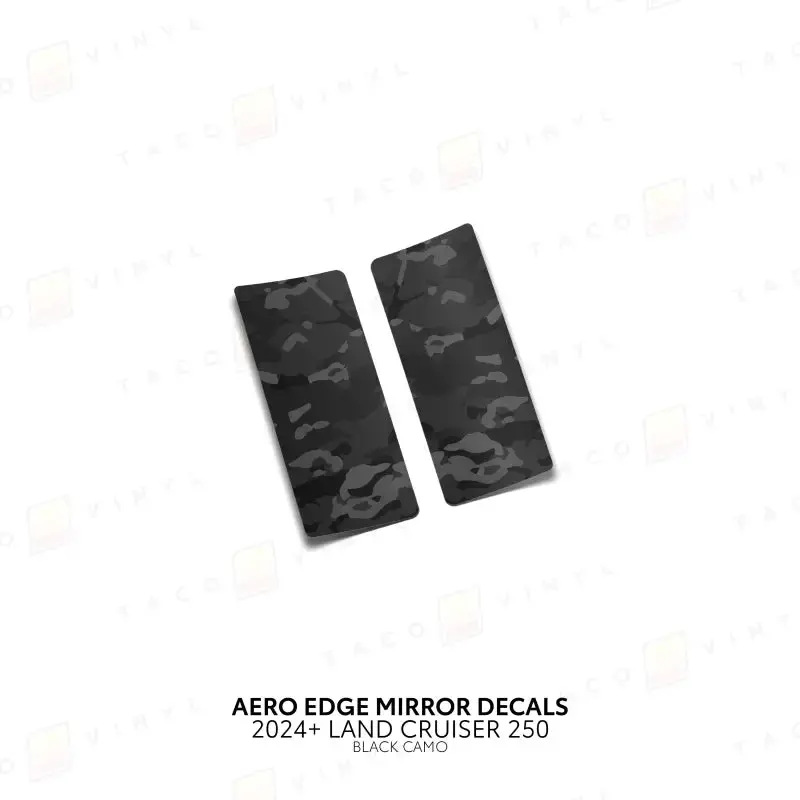 2024+ Aero Edge Mirror Decals For Land Cruiser 250 6