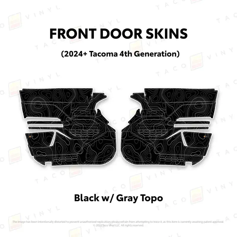 2024+ Door Skins For Tacoma 14