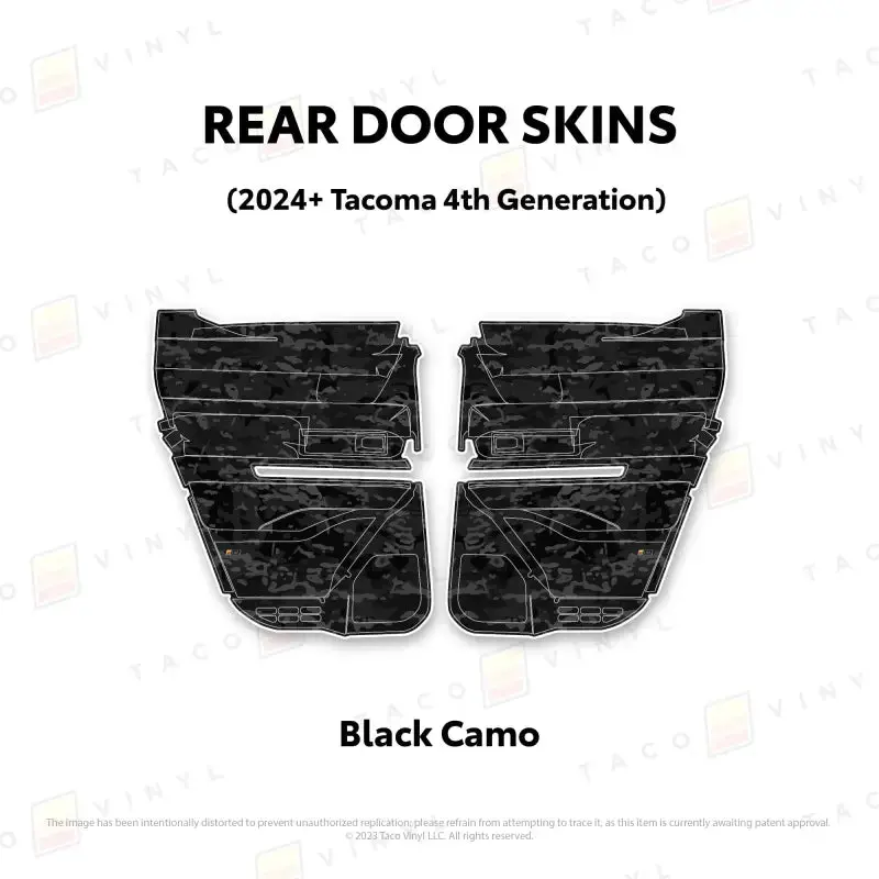 2024+ Door Skins For Tacoma 22