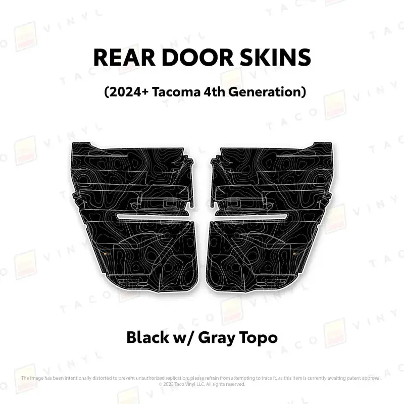 2024+ Door Skins For Tacoma 23