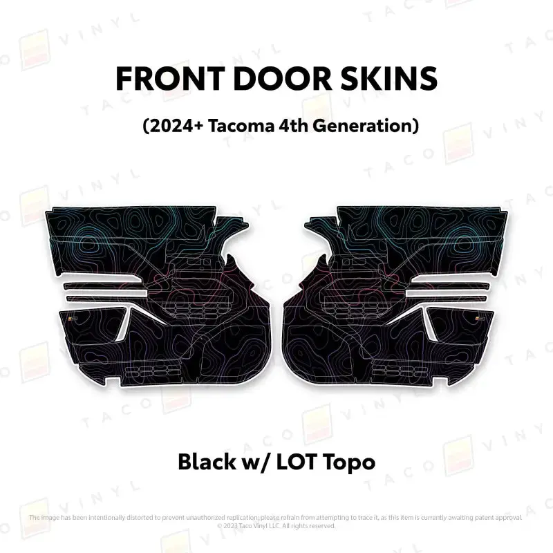 2024+ Door Skins For Tacoma 25