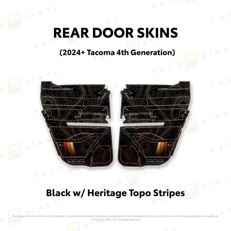 2024+ Door Skins For Tacoma 25