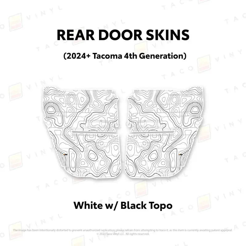 2024+ Door Skins For Tacoma 27