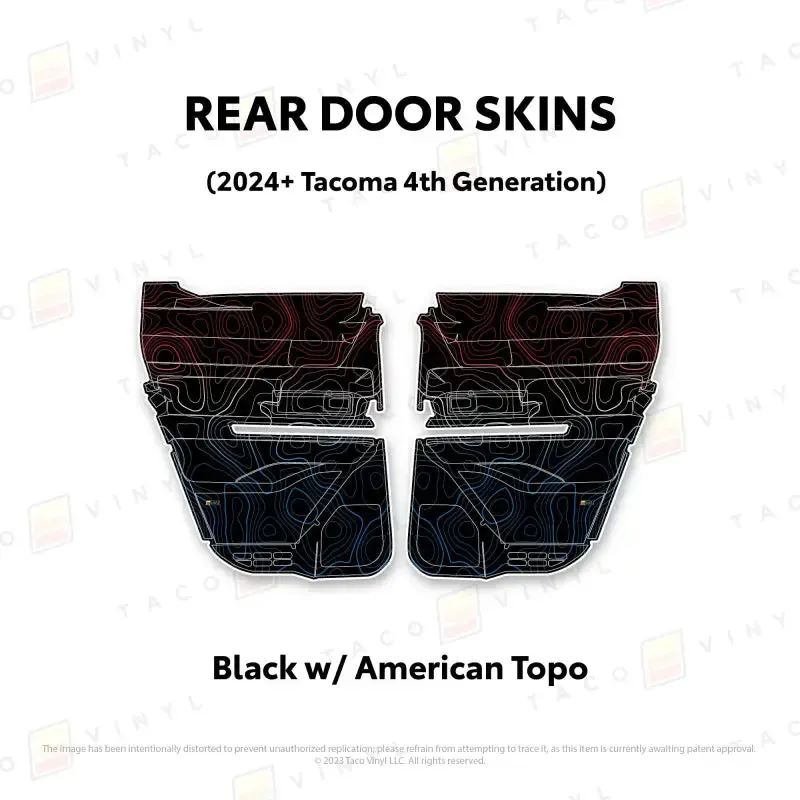2024+ Door Skins For Tacoma 28