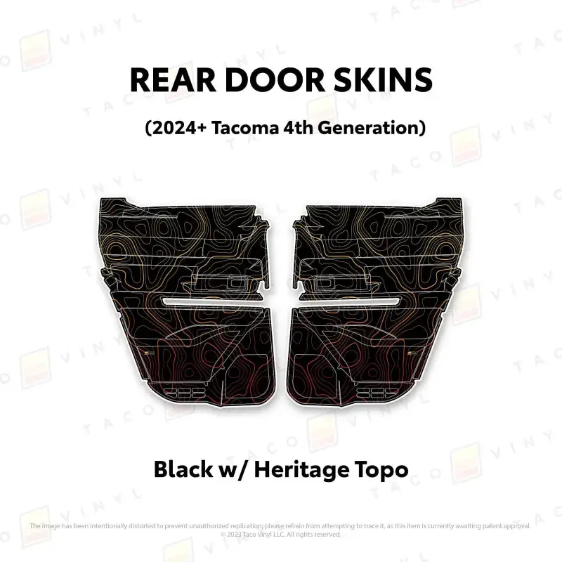 2024+ Door Skins For Tacoma 30