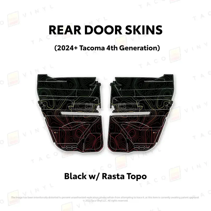 2024+ Door Skins For Tacoma 32