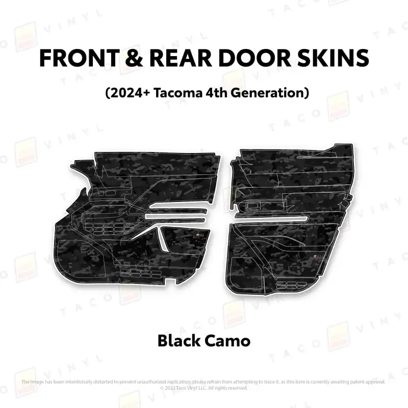 2024+ Door Skins For Tacoma 37