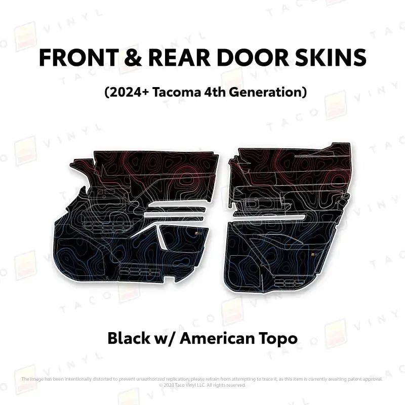 2024+ Door Skins For Tacoma 38