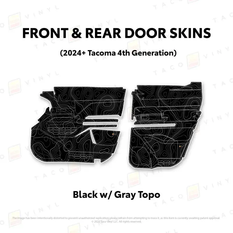 2024+ Door Skins For Tacoma 40