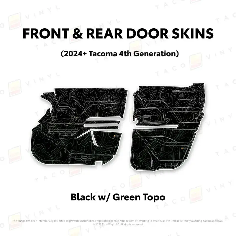 2024+ Door Skins For Tacoma 41