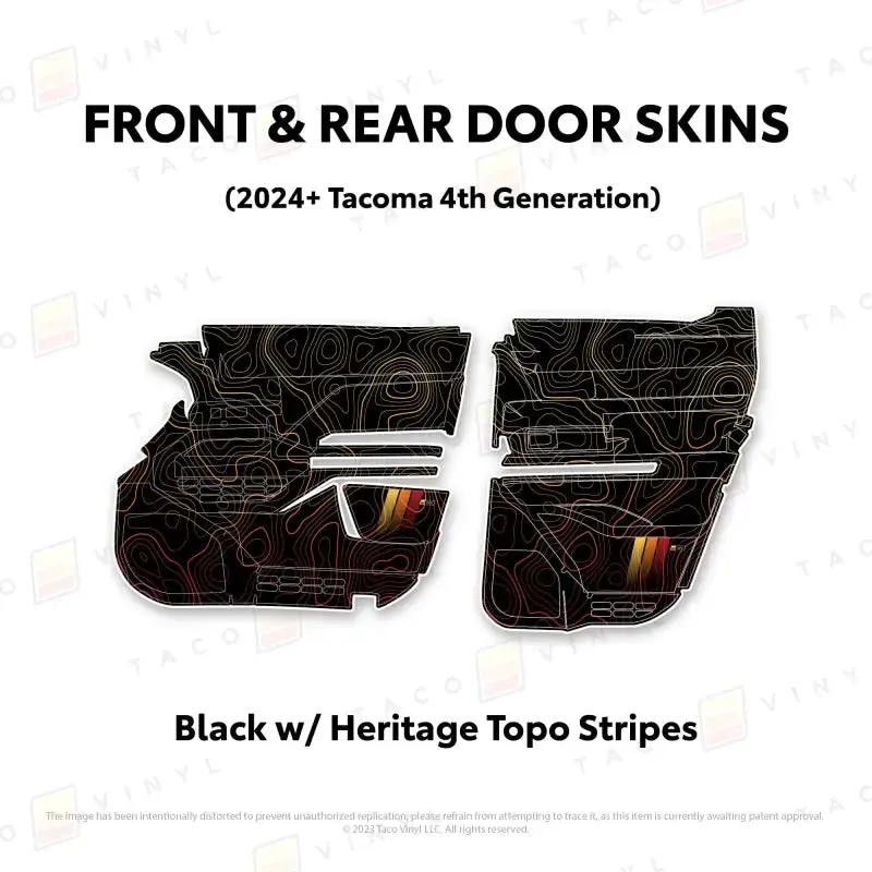 2024+ Door Skins For Tacoma 42