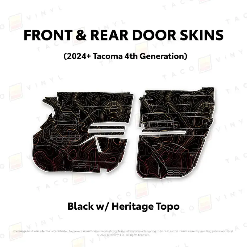 2024+ Door Skins For Tacoma 43
