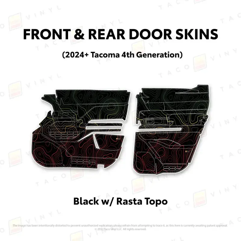 2024+ Door Skins For Tacoma 45
