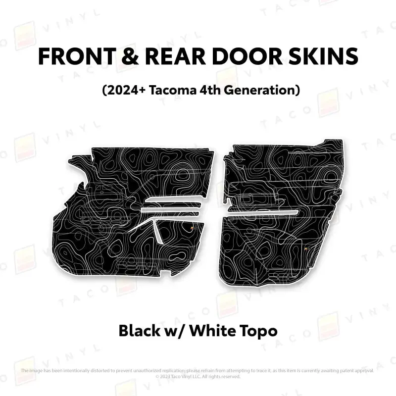 2024+ Door Skins For Tacoma 47