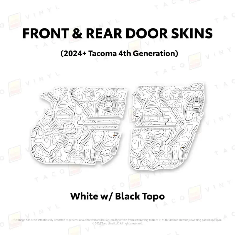 2024+ Door Skins For Tacoma 49