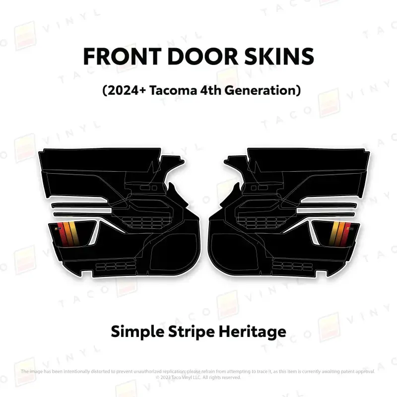 2024+ Door Skins For Tacoma 51