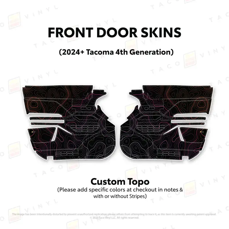 2024+ Door Skins For Tacoma 53