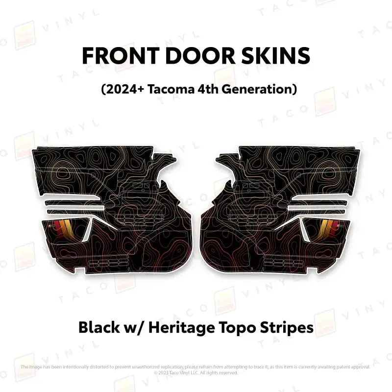 2024+ Door Skins For Tacoma 9