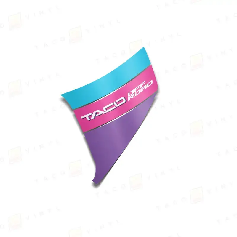 2024+ Lower Bedside Decals - Taco Graphics For Tacoma 13