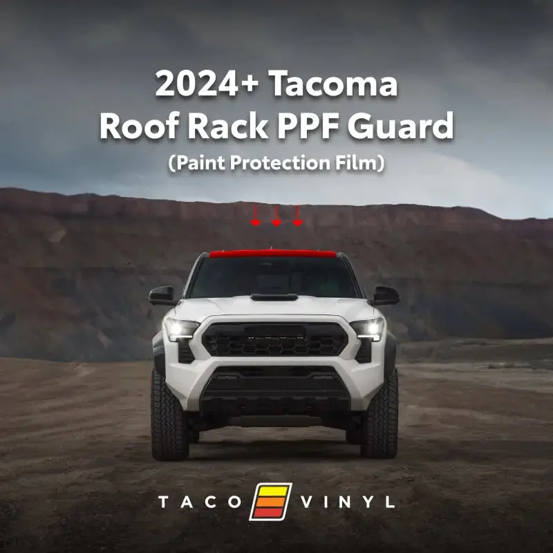 2024+  Ppf Roof Rack Guard For Tacoma 1