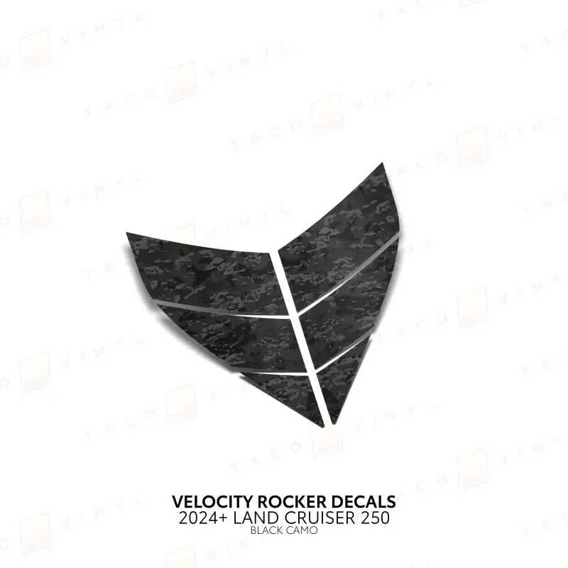 2024+ Velocity Lower Rocker Decals For Land Cruiser 250 10